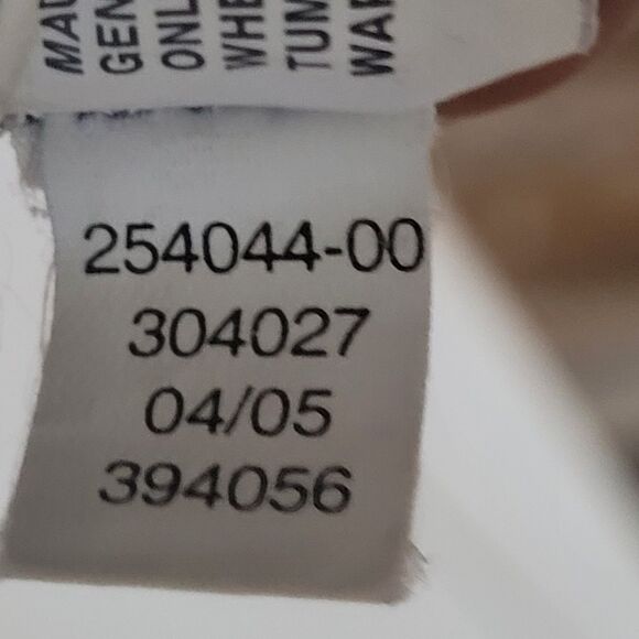 Vtg GAP Kids Camo Bomber Jacket Boys Size 6-7 Small Tan Brown Gray Lined Y2K - Picture 14 of 16